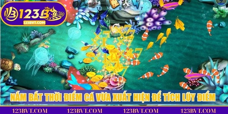 Bí Quyết Bắn Cá Chinh Phục Mọi Thách Thức Từ Đại Dương 3 Nắm bắt thời điểm cá vừa xuất hiện để tích lũy điểm thưởng