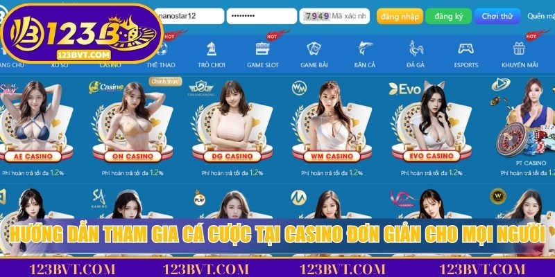 Hướng dẫn tham gia cá cược tại Casino đơn giản cho mọi người