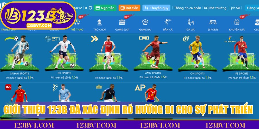 123B xác định hướng đi phát triển bền vững